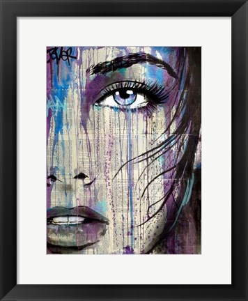 Framed Indigo Feel Print