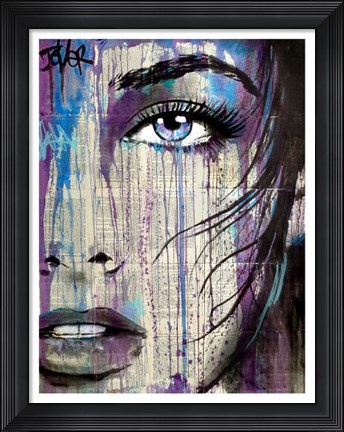 Framed Indigo Feel Print