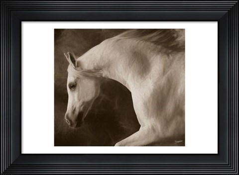 Framed Tag Impression Print