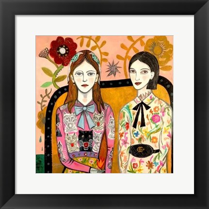 Framed Sisters Print