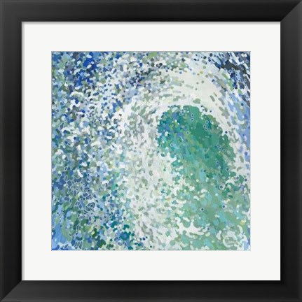 Framed Amazonite Waves Print