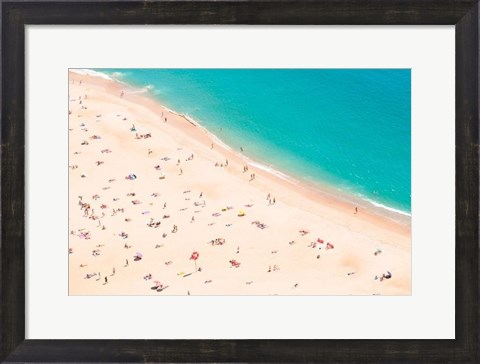 Framed Aerial Beach Print