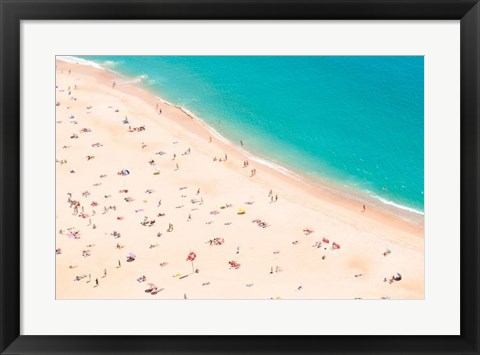 Framed Aerial Beach Print