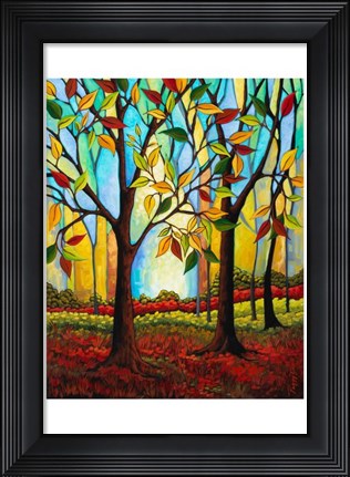 Framed Tree Color Change Print