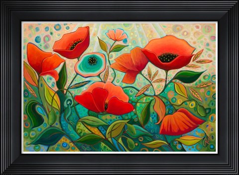 Framed Running Amok Print