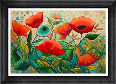 Framed Running Amok Print