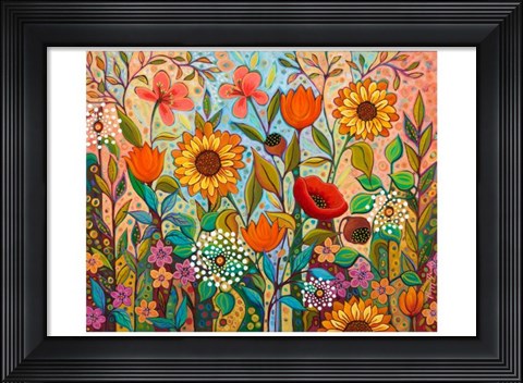 Framed Joy in the Morning Print