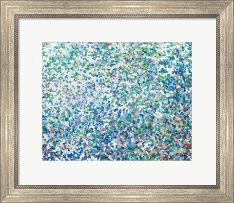 Framed Dancing with the Ocean Print