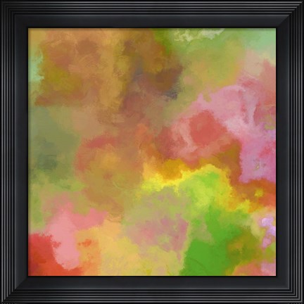 Framed Abstract Painting I Print