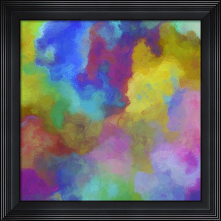 Framed Abstract Painting Ii Print