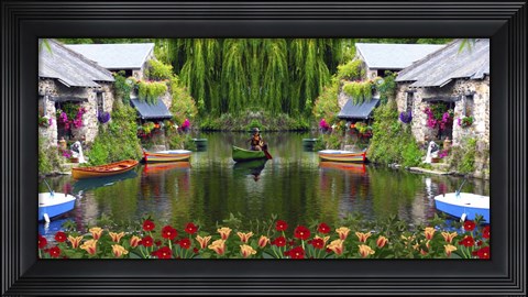 Framed Lakeside Print