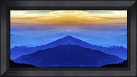 Framed Mountain High Print