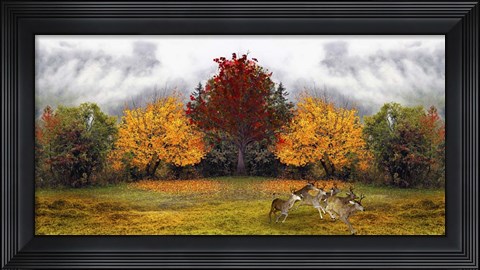Framed Herd Print