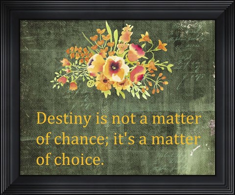 Framed Destiny Print