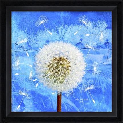 Framed Dandelion Print