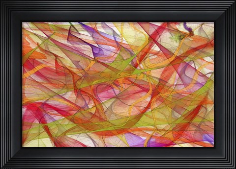 Framed Summer Swirl Print