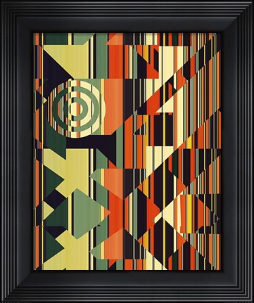 Framed Abstract 1V Print