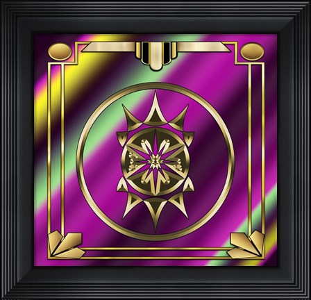 Framed Deco 28 Print