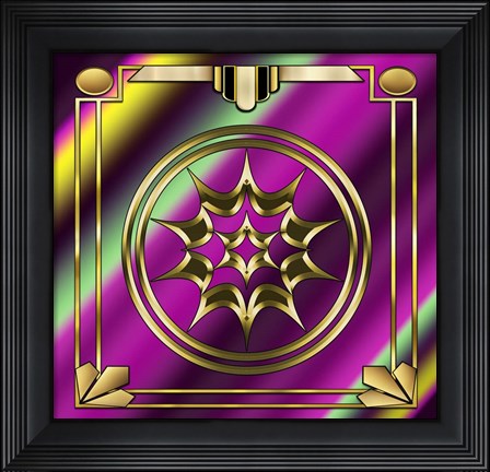 Framed Deco 29 Print