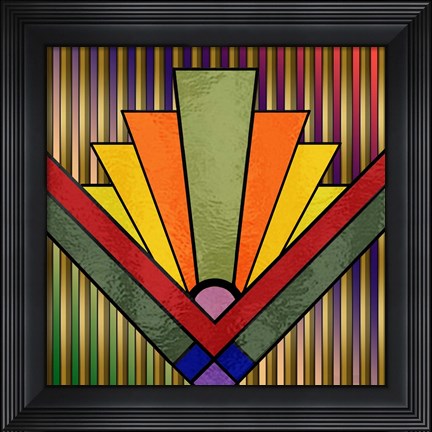 Framed Art Deco 27 Print