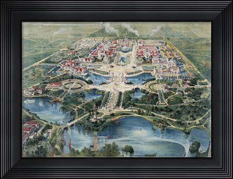Framed Pan-American Exposition, Buffalo Ny 1901 Print