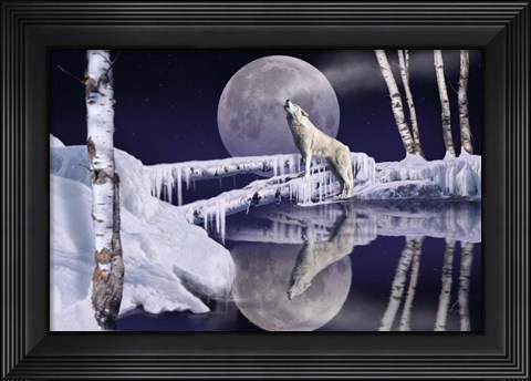 Framed Open Water Print