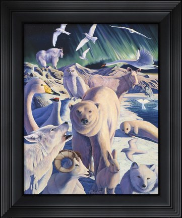 Framed Arctic Mysteries Print