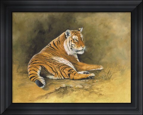 Framed Burning Bright Print