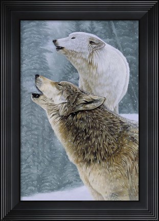 Framed Call Of The Wild Print