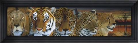 Framed Connections 3 Print