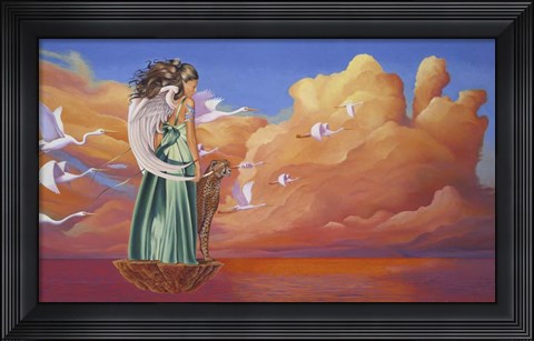 Framed Heavens Gate Print