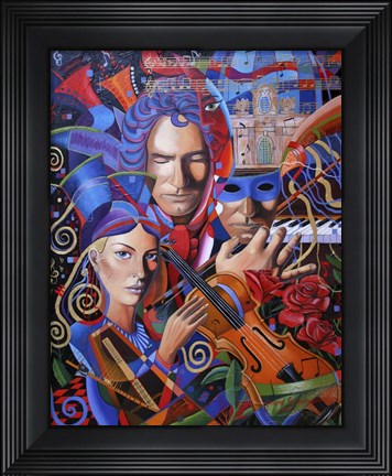 Framed Is That You Beethoven Print