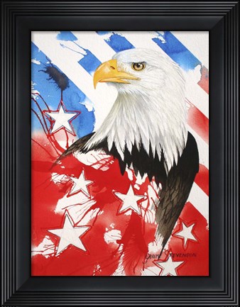 Framed Liberty 2 Print