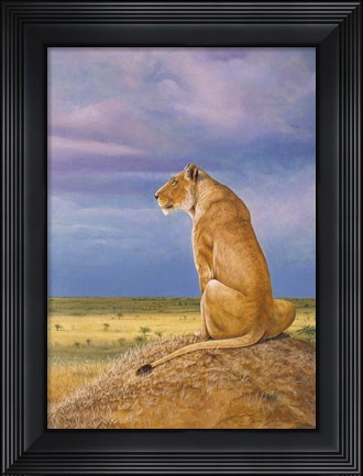 Framed Masai Watch Print