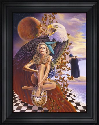 Framed My Time Print