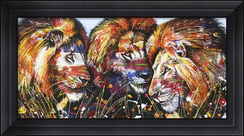 Framed Okavango Brothers Print