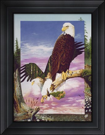 Framed One With My Land Print