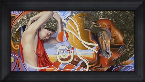 Framed One With The Spirit Print