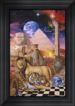 Framed Pharoah&#39;s Pride Print