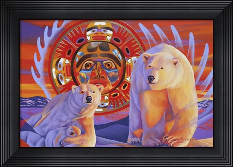 Framed Polar Legends 2 Print