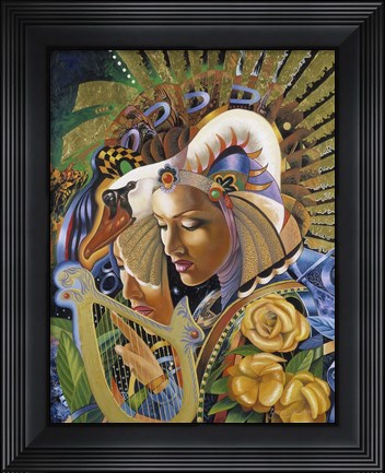 Framed Reflections Of Life Print