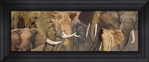 Framed Long Ele Print