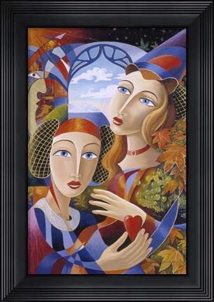 Framed Royal Grapes Print