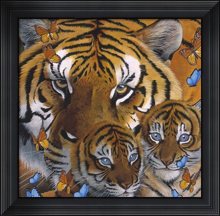 Framed Small-Mothercubs Print