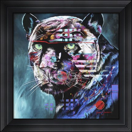 Framed Black Night Print