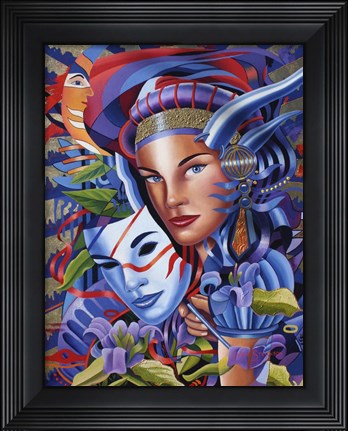 Framed Devil In Me 2 Print