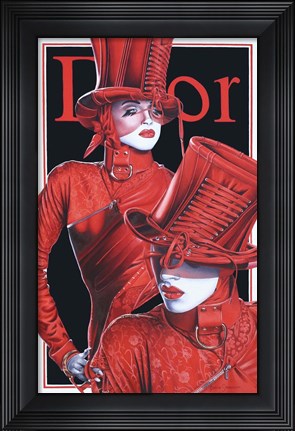 Framed Devil In Me Print