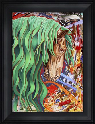 Framed Emerald King Print