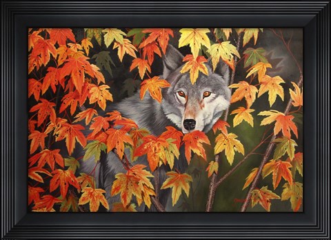 Framed Forest Ghost Print