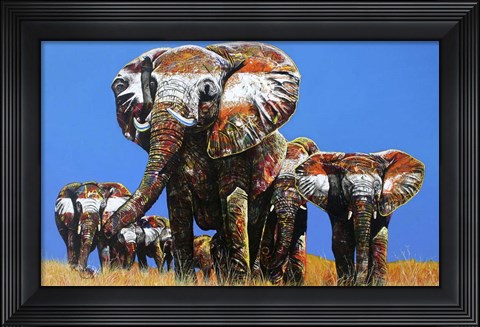 Framed Last Of Their Tribe Print